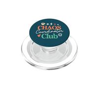 Divertido diseño de Chaos Coordinator, Bonito y Ocupado, Amante del café PopSockets PopGrip para MagSafe