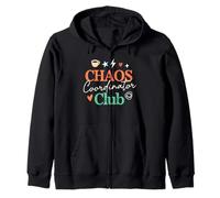Divertido diseño de Chaos Coordinator, Bonito y Ocupado, Amante del café Sudadera con Capucha