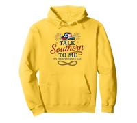 Divertido diseño de encanto sureño para mujeres del 4 de julio de EE. UU Sudadera con Capucha