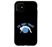 Divertido diseño de entrenamiento con texto en inglés "I'd Hiit Carcasa para iPhone 11