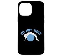 Divertido diseño de entrenamiento con texto en inglés "I'd Hiit Carcasa para iPhone 13 Pro Max