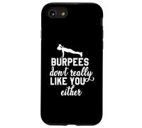 Divertido diseño de entrenamiento en casa de Burpees Hiit para mujer Carcasa para iPhone SE (2020) / 7 / 8