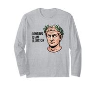 Divertido diseño de filosofía con Cita estoica, Regalo para Hombres, Mujeres y niños Manga Larga