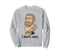 Divertido diseño de filosofía con Cita estoica, Regalo para Hombres, Mujeres y niños Sudadera