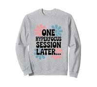 Divertido diseño de hiperenfoque TDAH Sudadera