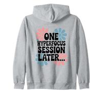 Divertido diseño de hiperenfoque TDAH Sudadera con Capucha