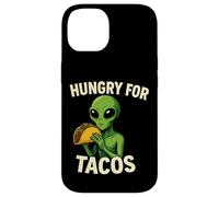 Divertido diseño de Humor de Taco alienígena para Amantes de la Comida Carcasa para iPhone 14