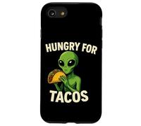 Divertido diseño de Humor de Taco alienígena para Amantes de la Comida Carcasa para iPhone SE (2020) / 7/8