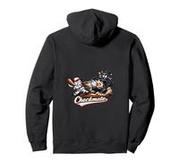 Divertido diseño de Jaque Mate de béisbol de peón de Jaque Sudadera con Capucha