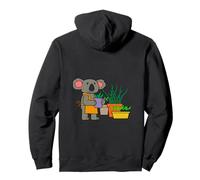 Divertido diseño de Koala de jardinería Urbana Sudadera con Capucha