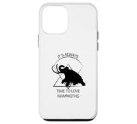 Divertido diseño de la Edad de Hielo de Mammut Stone Age Prehistórico Carcasa para iPhone 12 Mini