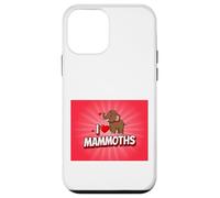 Divertido diseño de la Edad de Hielo de Mammut Stone Age Prehistórico Carcasa para iPhone 12 Mini