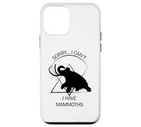 Divertido diseño de la Edad de Hielo de Mammut Stone Age Prehistórico Carcasa para iPhone 12 Mini