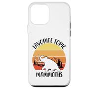 Divertido diseño de la Edad de Hielo de Mammut Stone Age Prehistórico Carcasa para iPhone 12 Mini