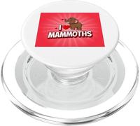 Divertido diseño de la Edad de Hielo de Mammut Stone Age Prehistórico PopSockets PopGrip para MagSafe