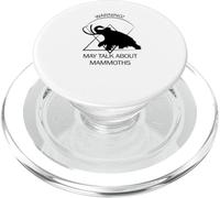 Divertido diseño de la Edad de Hielo de Mammut Stone Age Prehistórico PopSockets PopGrip para MagSafe