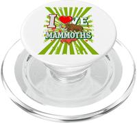 Divertido diseño de la Edad de Hielo de Mammut Stone Age Prehistórico PopSockets PopGrip para MagSafe