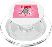 Divertido diseño de la Edad de Hielo de Mammut Stone Age Prehistórico PopSockets PopGrip para MagSafe