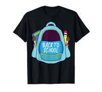 Divertido diseño de mochila de regreso a clases Camiseta