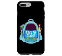 Divertido diseño de mochila de regreso a clases Carcasa para iPhone 7 Plus/8 Plus