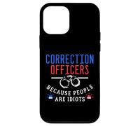 Divertido diseño de oficial de corrección Las personas son idiotas Carcasa para iPhone 12 mini
