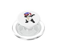 Divertido diseño de Oso Panda Bailando para Hombres, Mujeres y niños PopSockets PopGrip para MagSafe