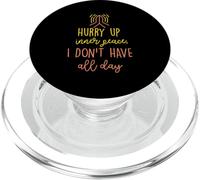 Divertido diseño de paz interior de yoga para mujer PopSockets PopGrip para MagSafe
