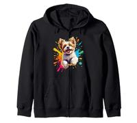 Divertido diseño de Perro Habanero para los Amantes de Havanese Sudadera con Capucha