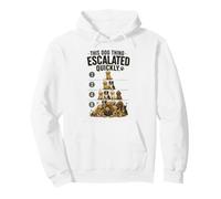 Divertido diseño de Perro para Padres de Perros múltiples Amantes de los Animales Sudadera con Capucha