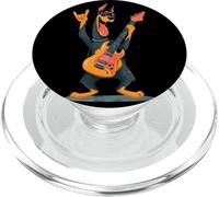 Divertido diseño de Perro Rock Guitarrista Cool Pet Music Lover PopSockets PopGrip para MagSafe