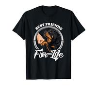 Divertido diseño de Perro Rottweiler Best Friends Rottweiler Lover Camiseta