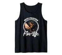 Divertido diseño de Perro Rottweiler Best Friends Rottweiler Lover Camiseta sin Mangas
