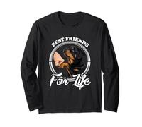 Divertido diseño de Perro Rottweiler Best Friends Rottweiler Lover Manga Larga