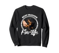 Divertido diseño de Perro Rottweiler Best Friends Rottweiler Lover Sudadera