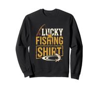 Divertido diseño de Pescador de Lucky Fishing Do Not Wash Sudadera