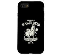 Divertido diseño de pickleball de The Village of Marsh Bend TV FL Carcasa para iPhone SE (2020) / 7 / 8