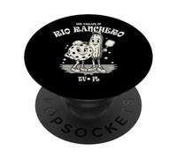 Divertido diseño de pickleball de The Village of Rio Ranchero TV FL PopSockets PopGrip Adhesivo
