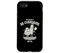 Divertido diseño de pickleball de The Village of St Catherine TV FL Carcasa para iPhone SE (2020) / 7 / 8