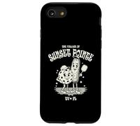 Divertido diseño de pickleball de The Village of Sunset Pointe TV FL Carcasa para iPhone SE (2020) / 7 / 8