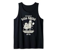 Divertido diseño de pickleball de The Village of Tall Trees TV FL Camiseta sin Mangas