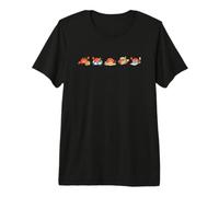 Divertido diseño de Playa de Verano Kawaii Escuadrón de Vacaciones de Cangrejo Camiseta Premium