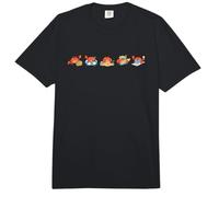 Divertido diseño de Playa de Verano Kawaii Escuadrón de Vacaciones de Cangrejo Comfort Colors Adult Heavyweight T-Shirt