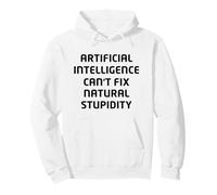 Divertido diseño de Sarcasmo de Inteligencia Artificial AI - Humor Sudadera con Capucha