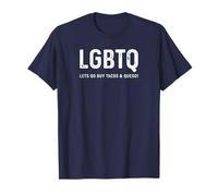 Divertido diseño de Tacos - LGBTQ Let's Go Buy Tacos & Queso Camiseta