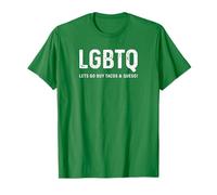 Divertido diseño de Tacos - LGBTQ Let's Go Buy Tacos & Queso Camiseta