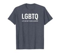 Divertido diseño de Tacos - LGBTQ Let's Go Buy Tacos & Queso Camiseta