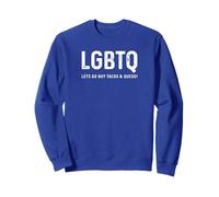 Divertido diseño de Tacos - LGBTQ Let's Go Buy Tacos & Queso Sudadera