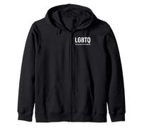 Divertido diseño de Tacos - LGBTQ Let's Go Buy Tacos & Queso Sudadera con Capucha