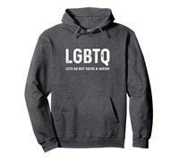 Divertido diseño de Tacos - LGBTQ Let's Go Buy Tacos & Queso Sudadera con Capucha