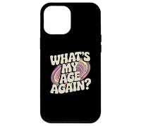 Divertido diseño de Texto de Sarcasmo Happy Hour de What's My Age Again Carcasa para iPhone 12 Pro MAX